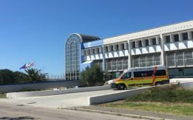 Monserrato (CA). Uno scorcio del Policlinico universitario "Duilio Casula"