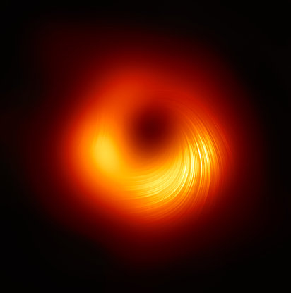 L'immagine della nuova scoperta degli astrofisici: nel team un ricercatore sardo, Ciriaco Goddi, laurea e dottorato nella nostra Universit&agrave;