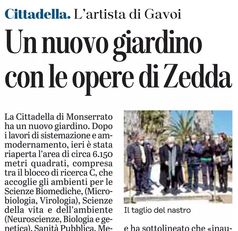 La notizia su L'Unione Sarda del 27 marzo 2021 a pagina 21