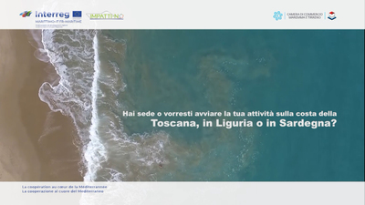 Una foto tratta dallo spot ideato dalla Camera di commercio della Maremma e del Tirreno