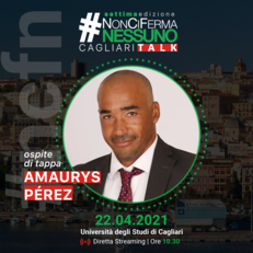 Amaurys P&eacute;rez, ospite della tappa cagliaritana