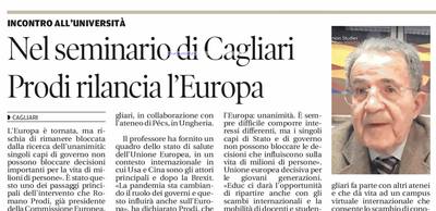 L'articolo su La Nuova Sardegna del 22 aprile 2021 a pagina 13
