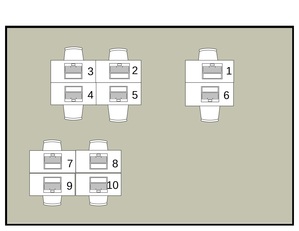 Studio 18 piantina