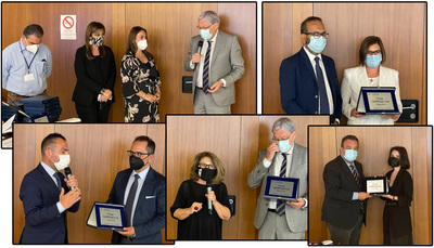 Carrellata di premianti e premiati in Trnsatlantico