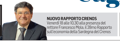 La notizia su L'Unione Sarda del 13 giugno 2021 a pagina 23