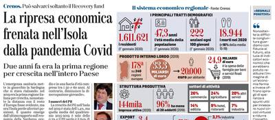 L'articolo di Francesca Melis su L'Unione Sarda del 19 giugno 2021 a pagina 6