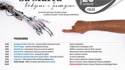 Il programma dell'incontro di Bitti