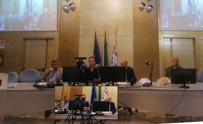 Con il prorettore vicario Gianni Fenu, l&rsquo;Opening Ceremony &egrave; stata presieduta per l&rsquo;Universit&agrave; di Cagliari dai professori Corrado Zoppi (Facolt&agrave; di Ingegneria e Comitato d&rsquo;onore Iccsa) e Ivan Blecic (General Chair). A destra il prof. Osvaldo Gervasi