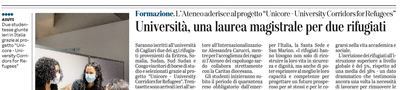 L'articolo su L'Unione Sarda del 18 settembre 2021 a pagina 18
