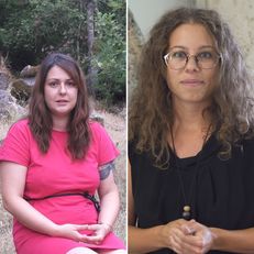 Da sinistra, le startupper Jessica Contini e Viola Quida