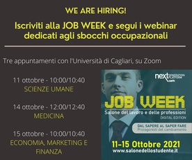 We are hiring. Spazio aperto al confronto