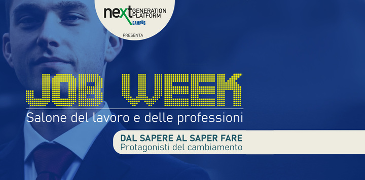 JOB WEEK, da luned&igrave; 11 a venerd&igrave; 15 ottobre 2021, in modalit&agrave; digitale