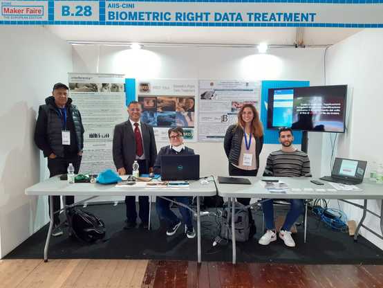 Roma. Da sinistra, Michele Bianco (managing&nbsp;director Interferentia), Gian Luca Marcialis, Andrea Panzino, Giulia&nbsp;Orr&ugrave; e Marco Micheletto