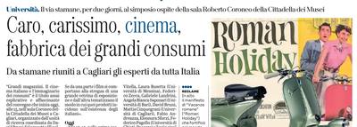 L'articolo su L'Unione Sarda del 13 ottobre 2021 a pagina 64