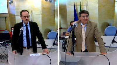 Da sinistra, Luciano Colombo e Francesco Mola