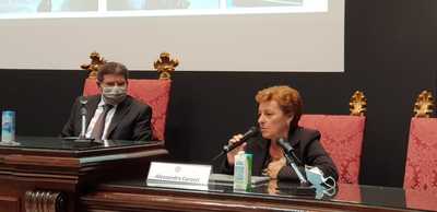 Alessandra Carucci e Francesco Mola