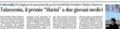 La notizia su L'Unione Sarda del 31 ottobre 2021 a pagina 27