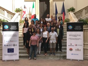 Mauro Carta ha preso parte e presentato al Senato anche il progetto Quality Rights. Nell'immagine il gruppo di lavoro dell'Universit&agrave; di Cagliari