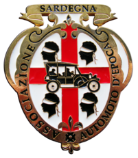 Stemma dell'associazione AutoMoto d'epoca Sardegna