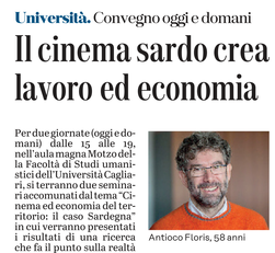 La notizia su L'Unione Sarda del 2 dicembre 2021 a pagina 22