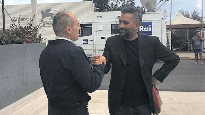 I registi Enrico Pau e Salvatore Mereu
