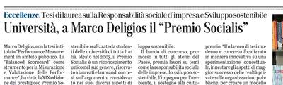 La notizia su L'Unione Sarda del 7 dicembre 2021 a pagina 15