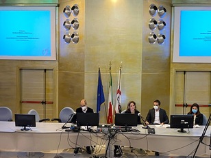 Cagliari. Il team coordinato da Caterina Giannattasio, al centro. Da sinistra, Giovanni Battista Cocco, Francesco Pinna e Donatella Rita Fiorino