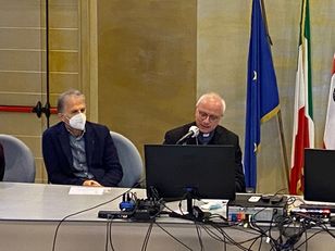 Da sinistra, Giorgio Massacci e Giuseppe Baturi