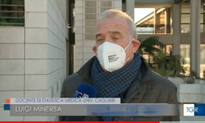 TGR RAI SARDEGNA intervista LUIGI MINERBA - sera - UniCa