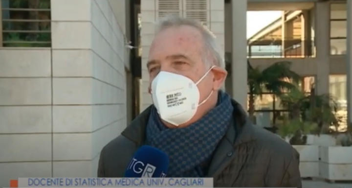 TGR RAI SARDEGNA intervista LUIGI MINERBA sul COVID - mattino - UniCa