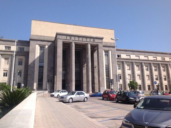 Il Palazzo di Giustizia di Cagliari
