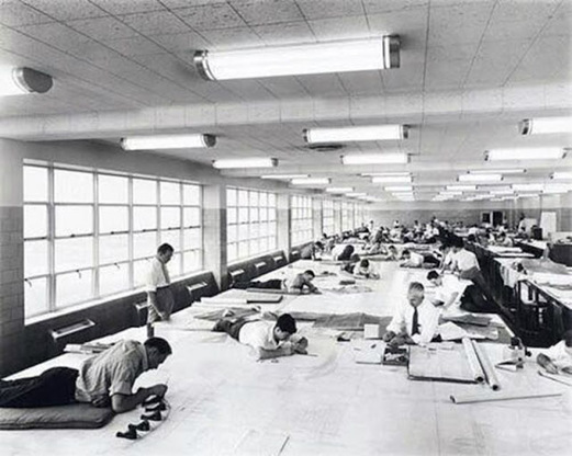 Il disegno del progetto prima del CAD