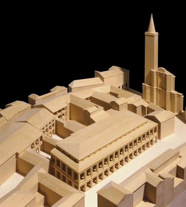 Giorgio Grassi, Progetto preliminare di piazza Garibaldi (Treviglio, 1999)