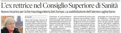 La notizia su La Nuova Sardegna del 1 marzo 2022 a pagina 13