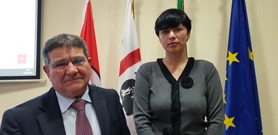 Francesco Mola e Roksolana Vasyliuk