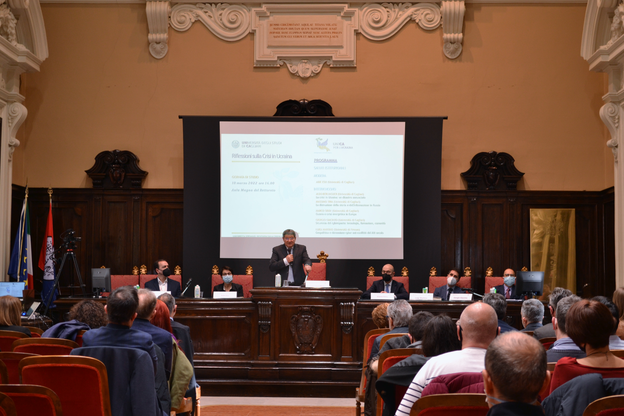 Un'immagine del seminario di questo pomeriggio