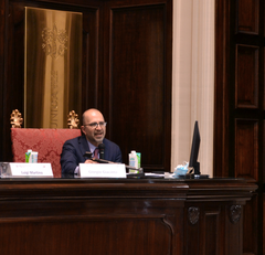 Giorgio Giacinto si &egrave; soffermato sui rischi legati all'uso della rete durante il conflitto