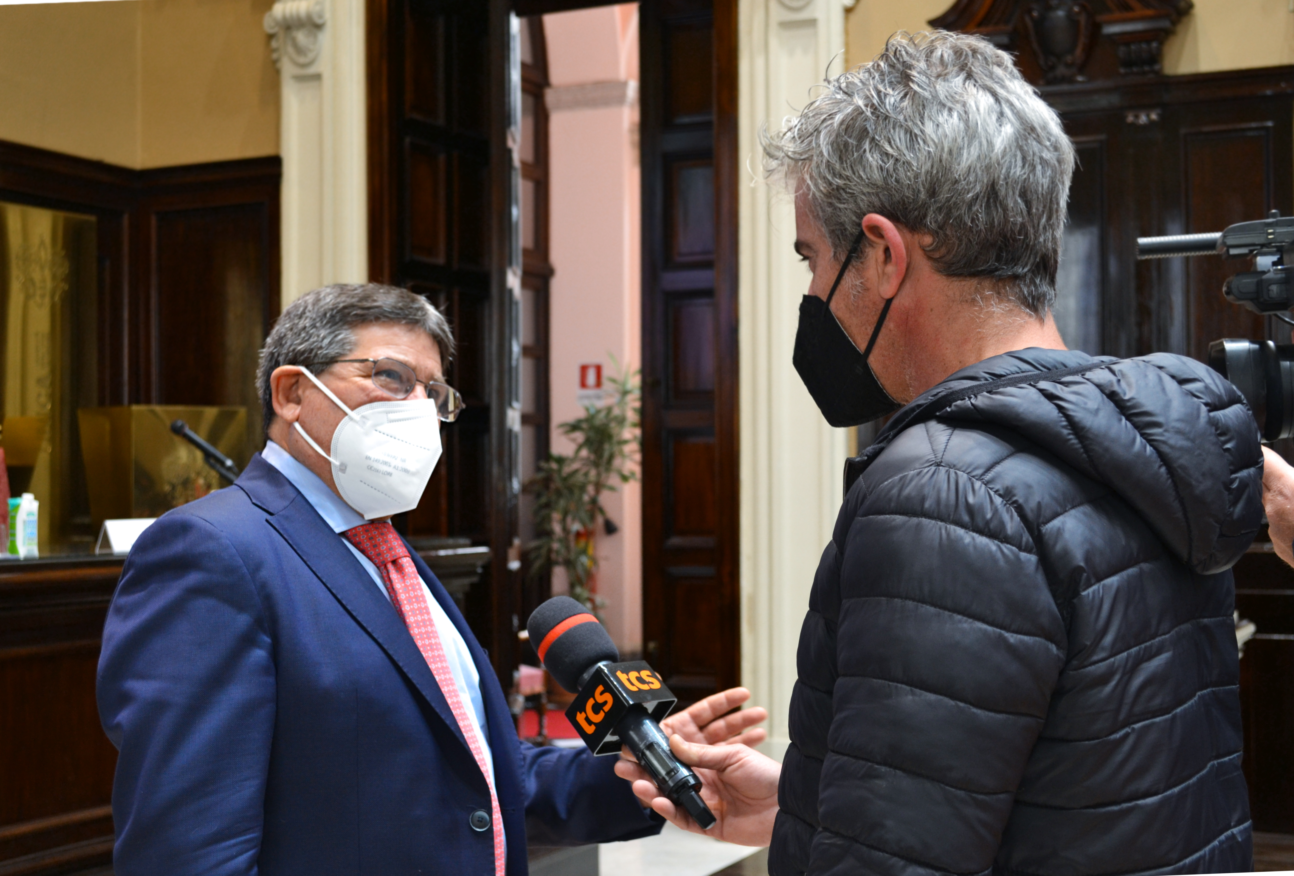 Nicola Pisu di TCS intervista il Rettore