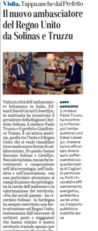 La notizia su L'Unione Sarda del 6 aprile 2022 a pagina 18