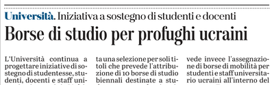 La notizia su L'Unione Sarda del 17 maggio 2022 a pagina 17