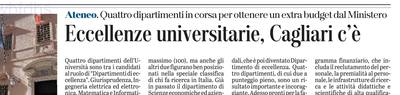 Leggi la notizia su L'Unione Sarda del 18 maggio 2022 a pagina 19