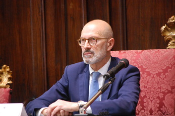 Il professor Gianni Fenu, prorettore vicario dell'Universit&agrave; di Cagliari con delega per Sport e ICT