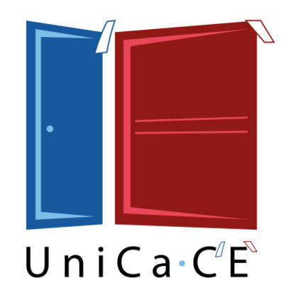 Il logo di UniCa C'&egrave;
