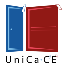 Il logo di "UniCa C'&egrave;"