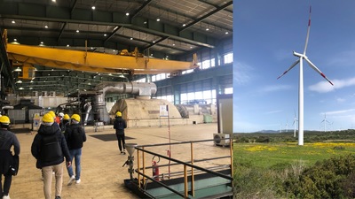 Visita centrale Portovesme e Impianto Eolico