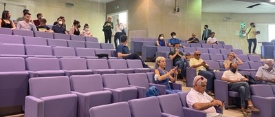 Studenti, dottorandi e specializzandi, ambientalisti e imprenditori hanno partecipato alla presentazione della App