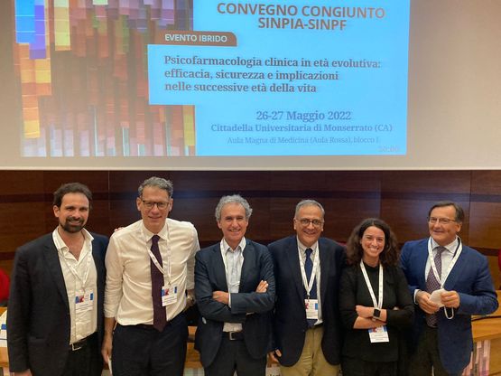 Cagliari. Da sinistra, Simone Pisano (Na), Argyris Stringaris (Londra), Gabriele Masi, Alessandro Zuddas, Sara Carucci e Alfonso Tortorella (Perugia)