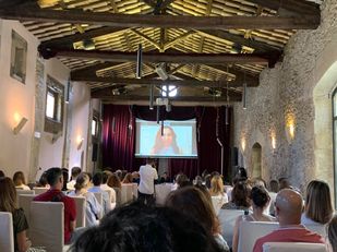 L'intervento di Ester Cois in apertura dei lavori