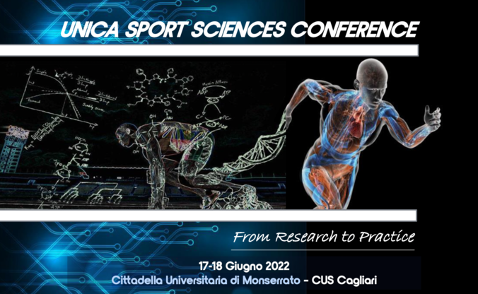 La locandina della conferenza UNICA SPORT SCIENCES