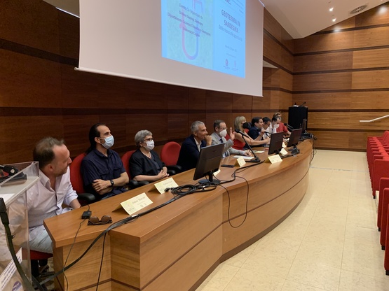 Monserrato. Una fase dei lavori in Cittadella universitaria